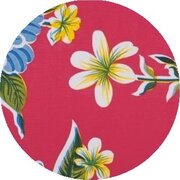 Rond Mexicaans tafelzeil fortin roze (120cm)