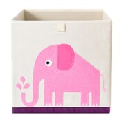 vierkante opbergmand 33x33x33cm olifant