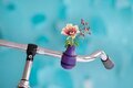 stuurvaasje fiets vaas bloemen