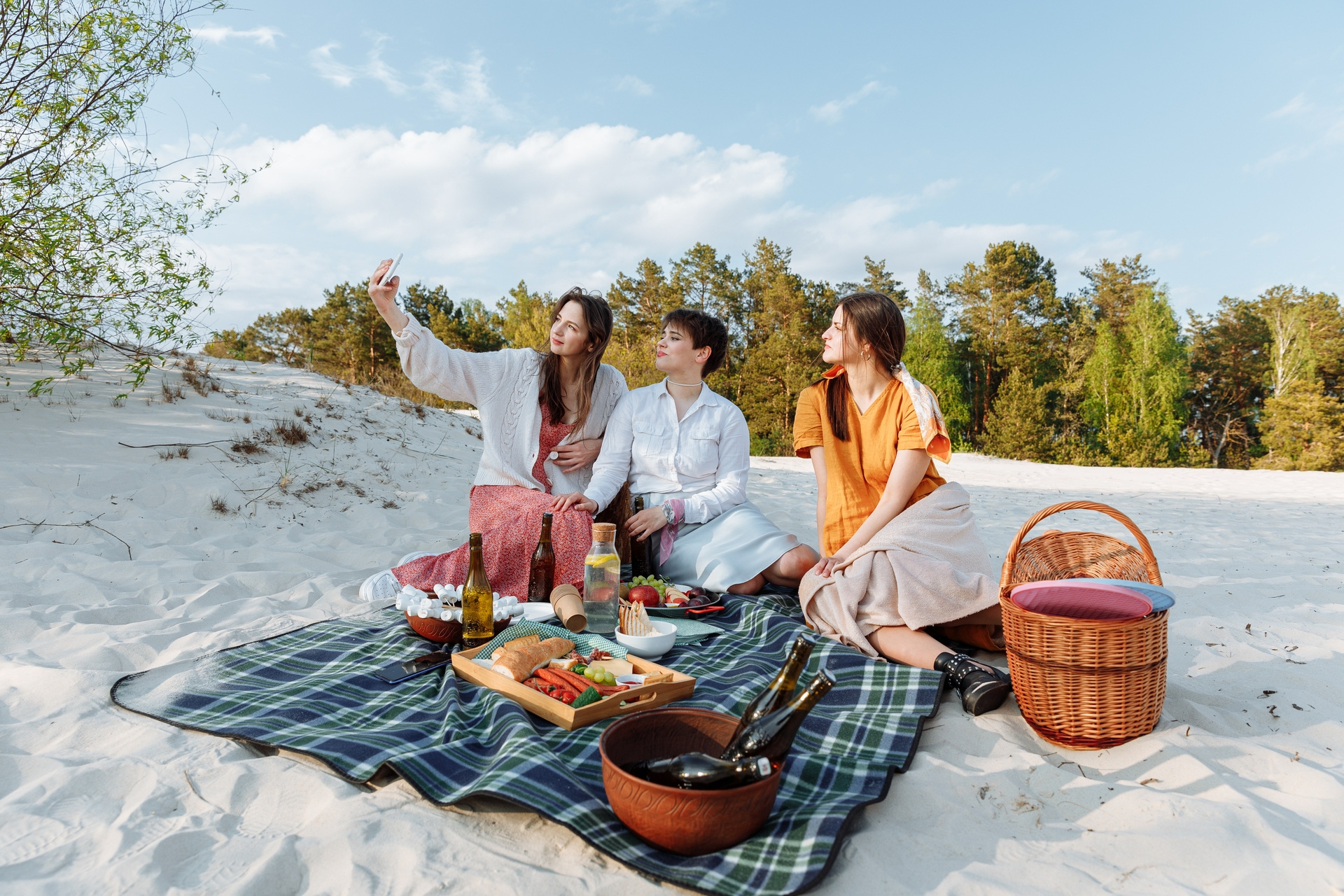 Picknicken, thermoskan